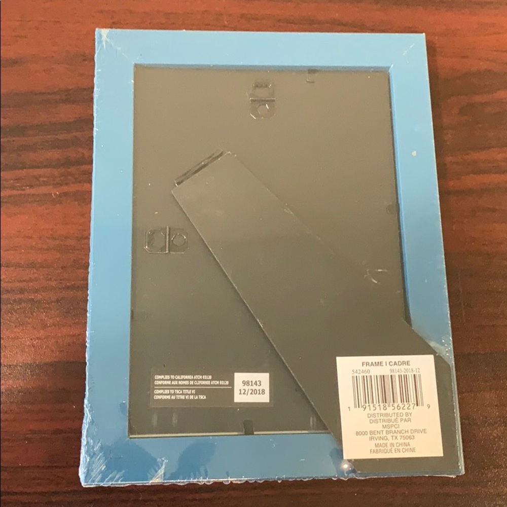 Blue Picture Frame - Picture 2 of 2